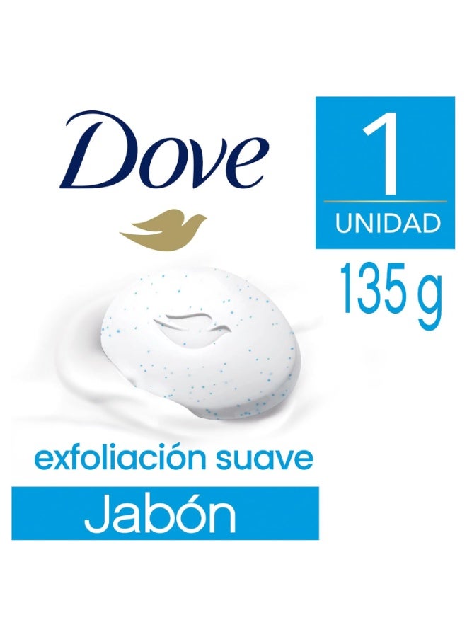 Dove Beauty Bar, Exfoliacion Suave - 135g - Image 3